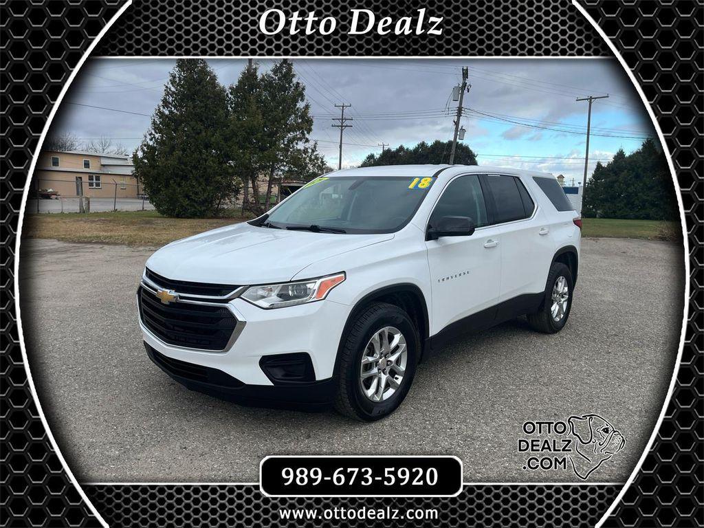 used 2018 Chevrolet Traverse car, priced at $12,995