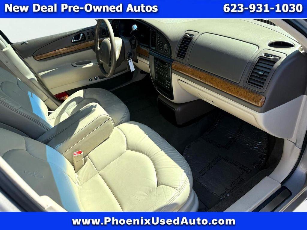 used 1999 Lincoln Continental car, priced at $3,800
