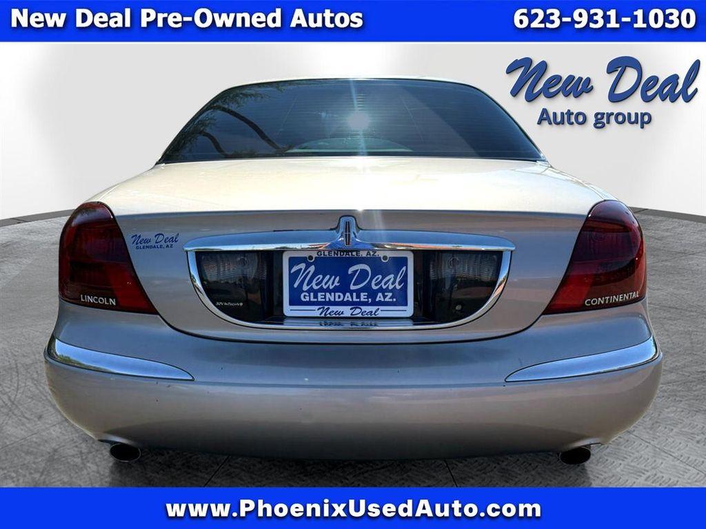 used 1999 Lincoln Continental car, priced at $3,800