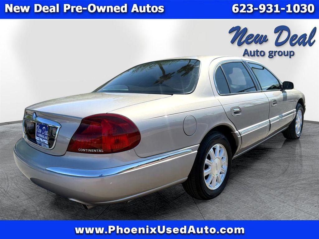 used 1999 Lincoln Continental car, priced at $3,800