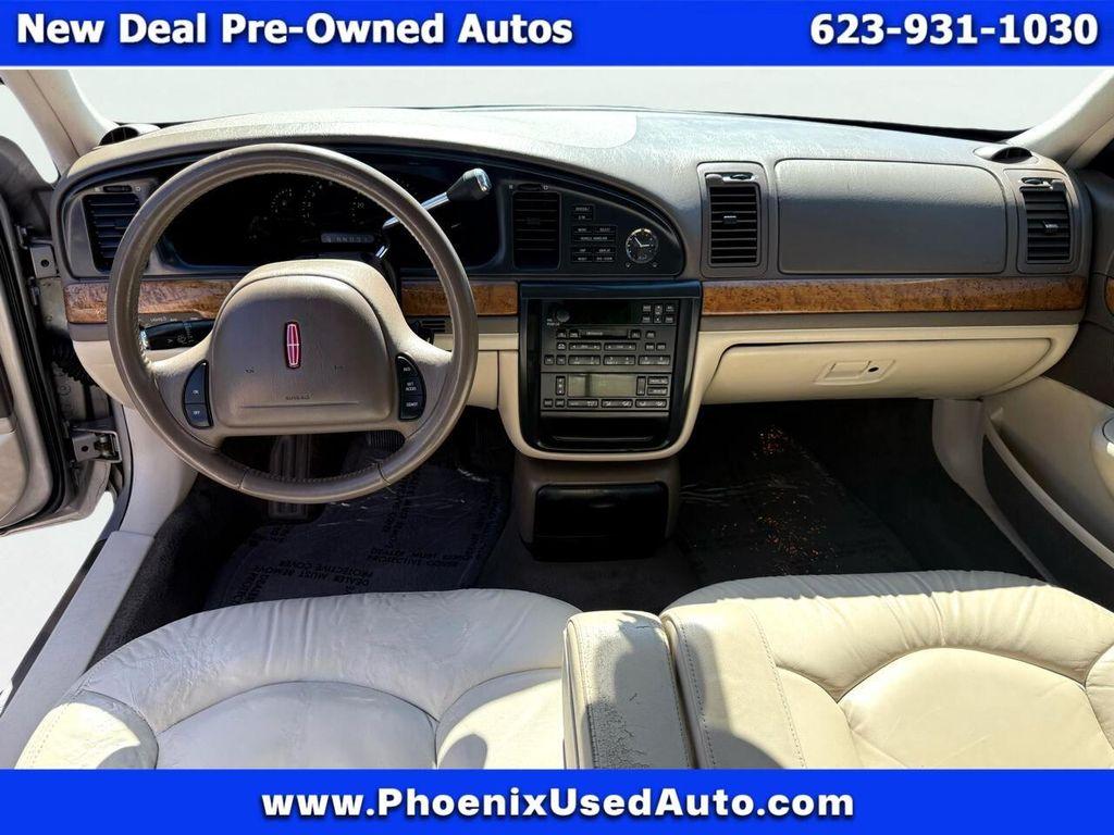 used 1999 Lincoln Continental car, priced at $3,800