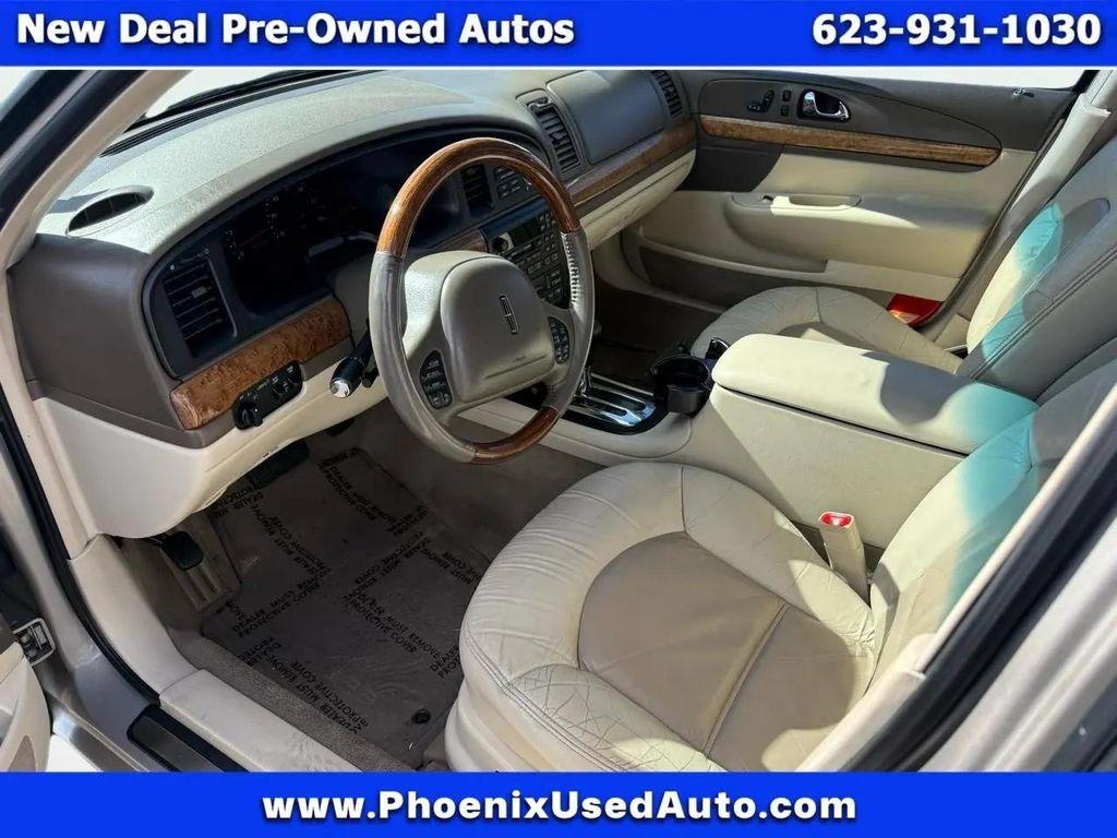 used 2000 Lincoln Continental car, priced at $4,988