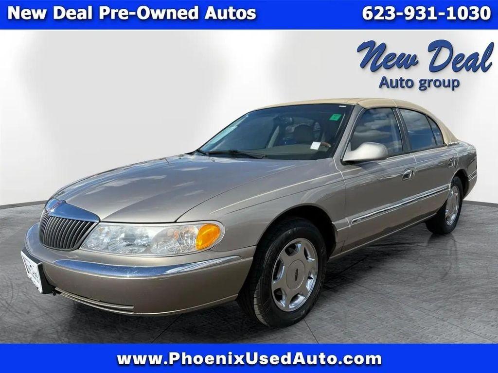 used 2000 Lincoln Continental car, priced at $4,988