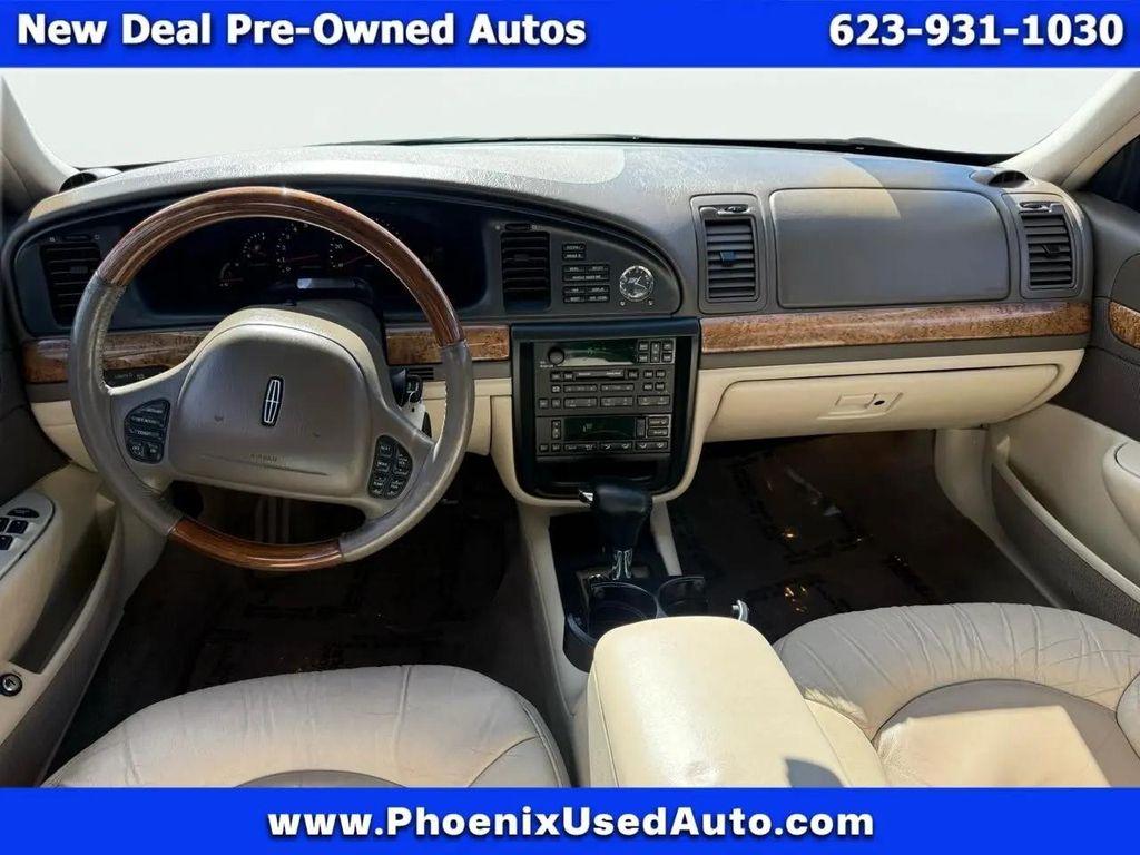 used 2000 Lincoln Continental car, priced at $4,988
