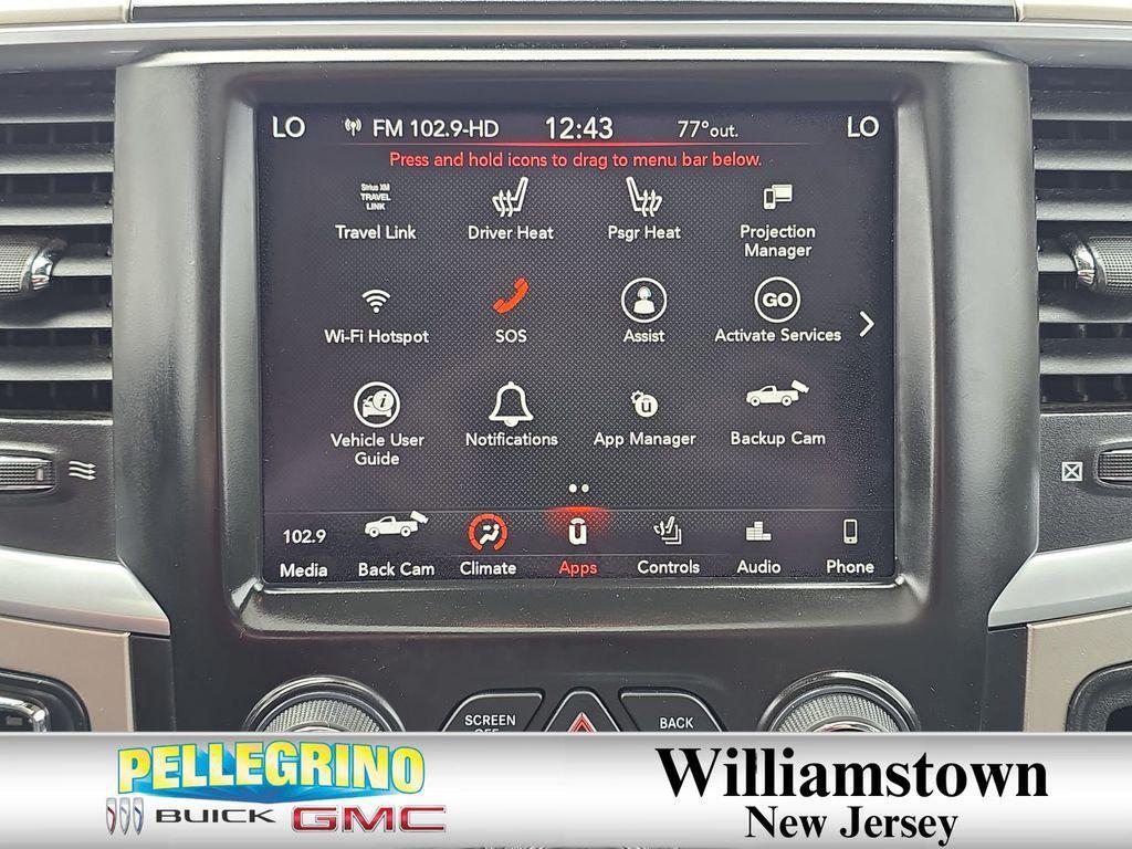 used 2018 Ram 1500 car, priced at $24,255