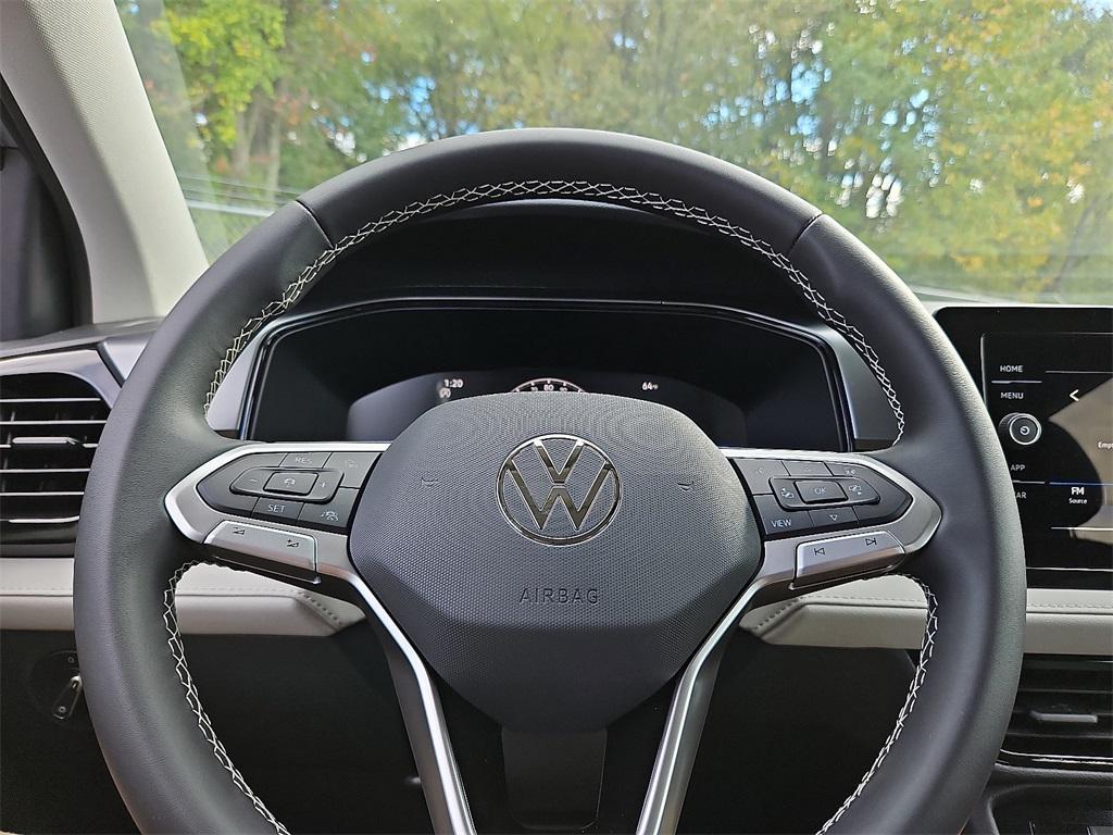 new 2025 Volkswagen Taos car, priced at $27,521