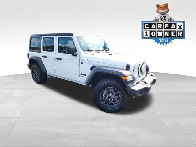 used 2024 Jeep Wrangler car, priced at $34,900
