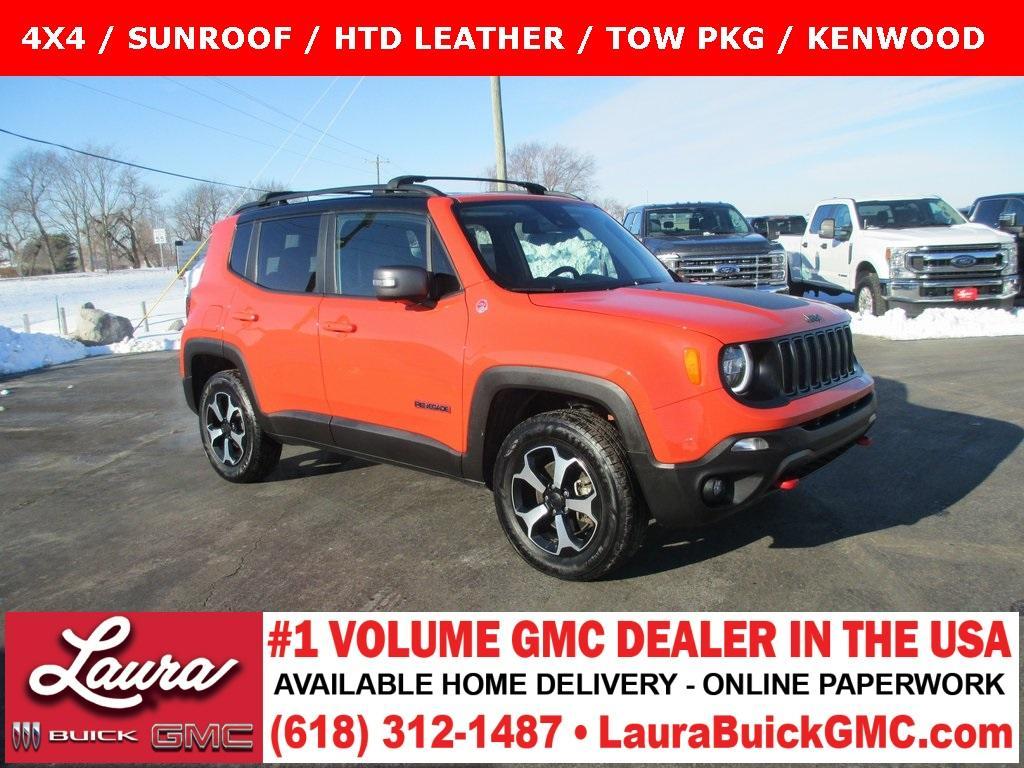 used 2021 Jeep Renegade car, priced at $14,995