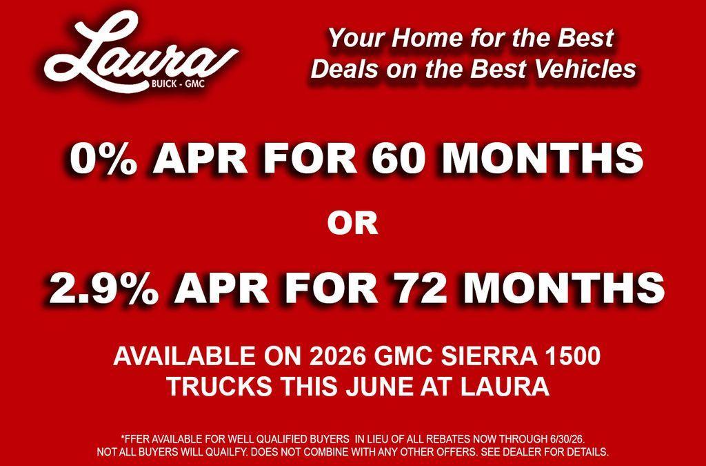 new 2026 GMC Sierra 1500 car, priced at $63,530