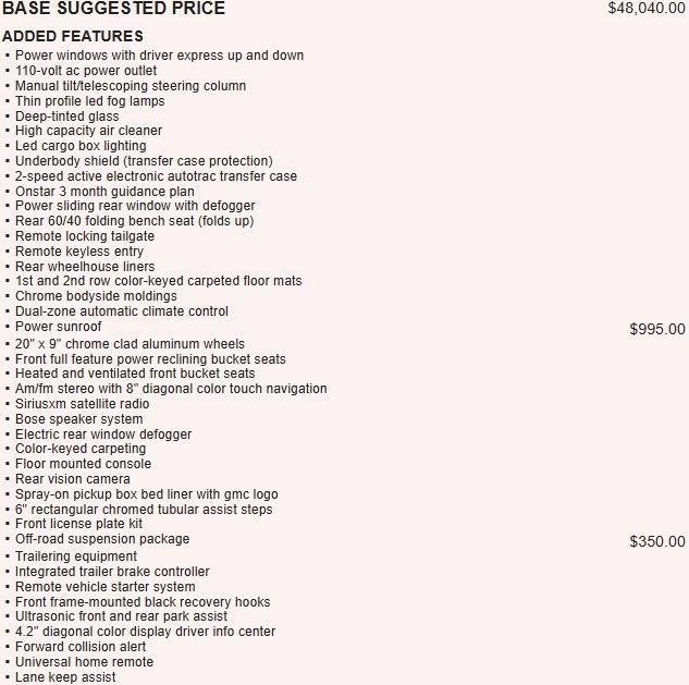 used 2017 GMC Sierra 1500 car, priced at $22,995