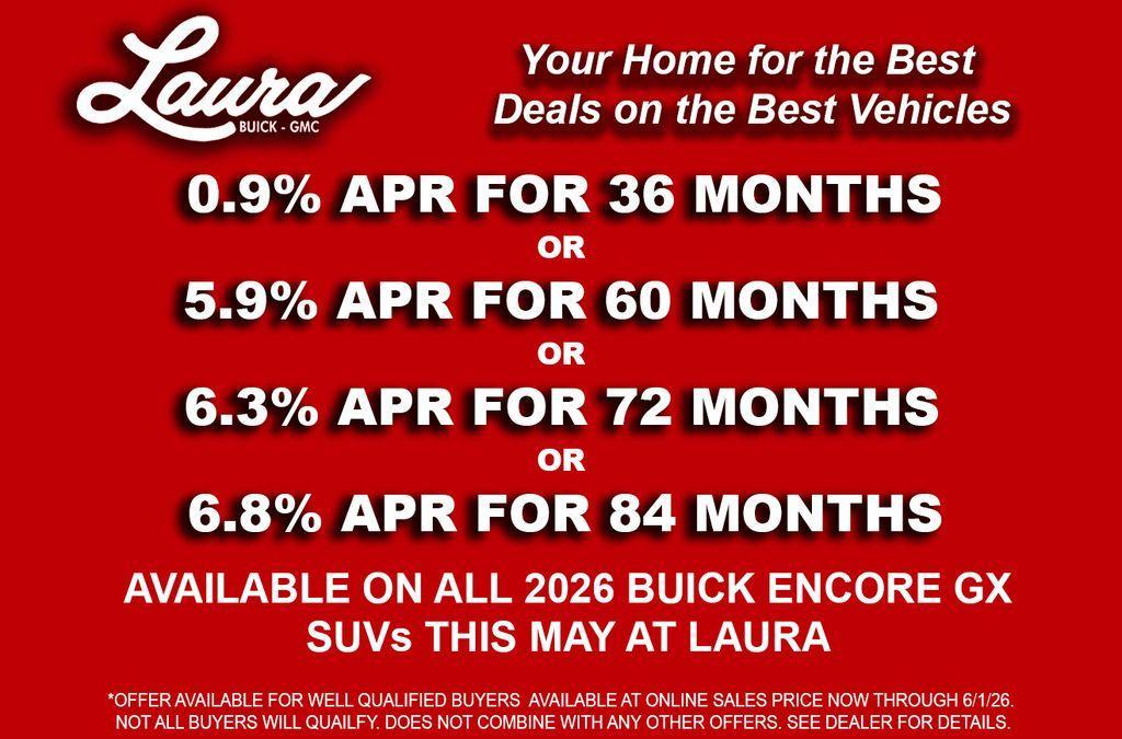 new 2026 Buick Encore GX car, priced at $25,941