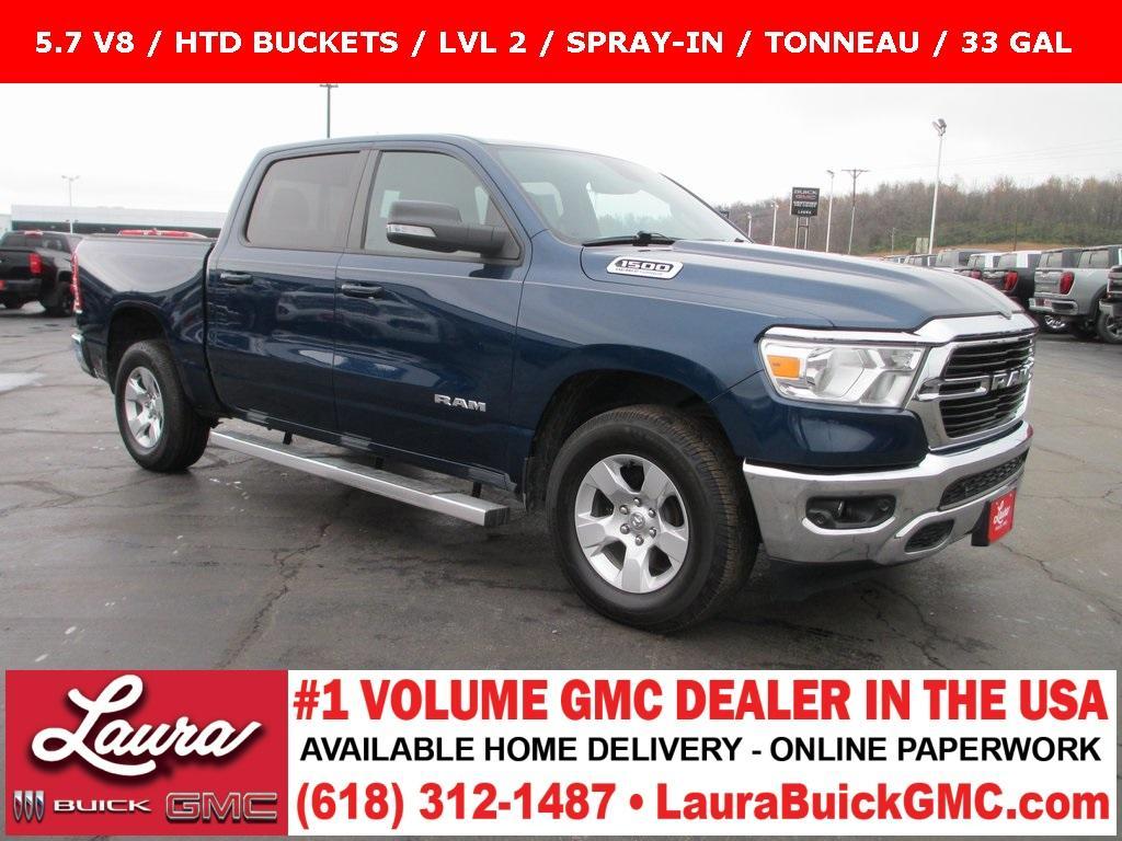 used 2021 Ram 1500 car, priced at $28,995