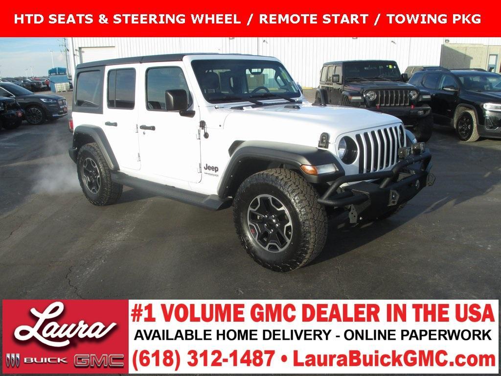 used 2021 Jeep Wrangler Unlimited car, priced at $23,995