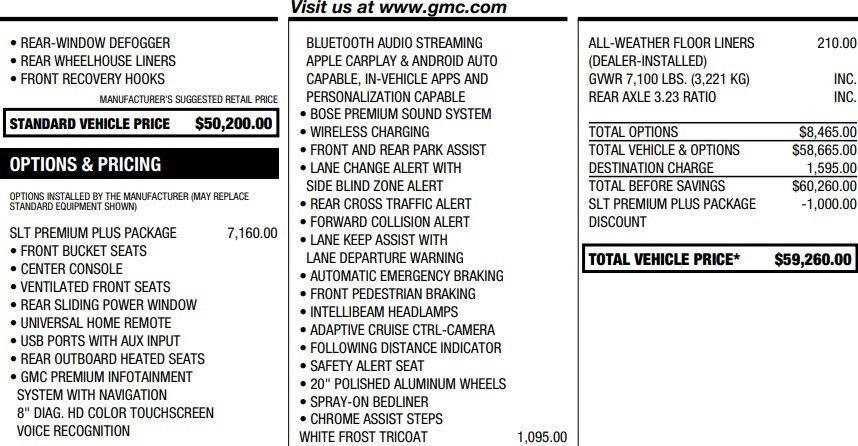 used 2020 GMC Sierra 1500 car, priced at $24,995