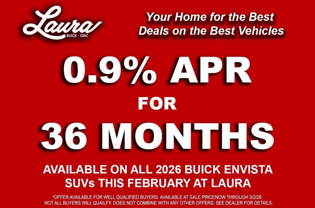 new 2026 Buick Envista car, priced at $25,378