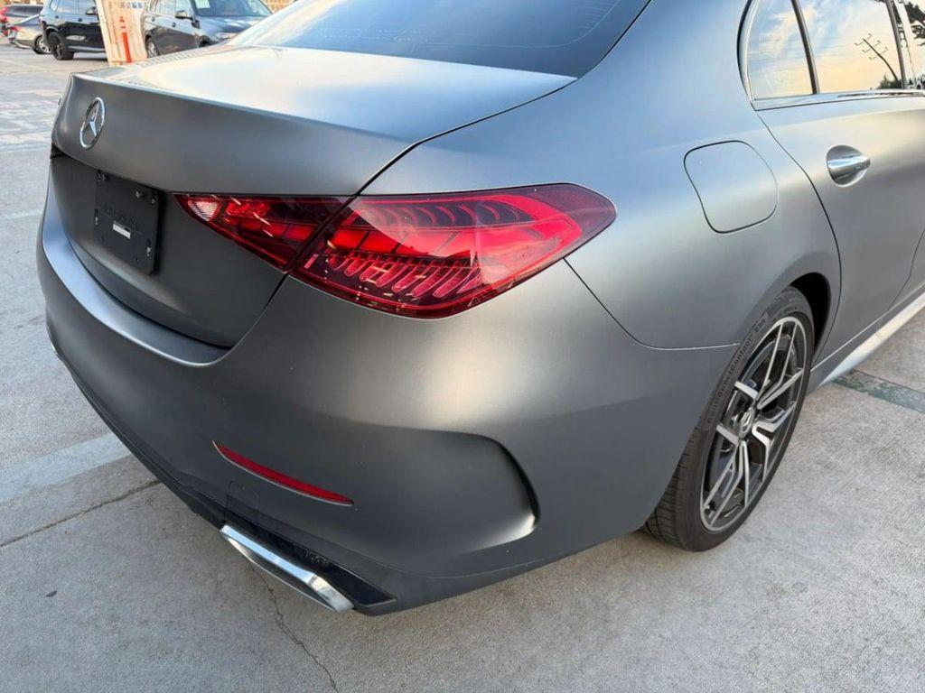 used 2022 Mercedes-Benz C-Class car, priced at $27,995