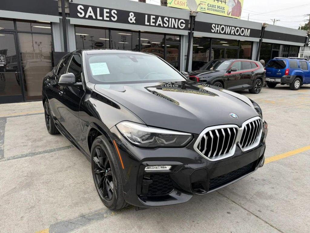 used 2021 BMW X6 car, priced at $37,495
