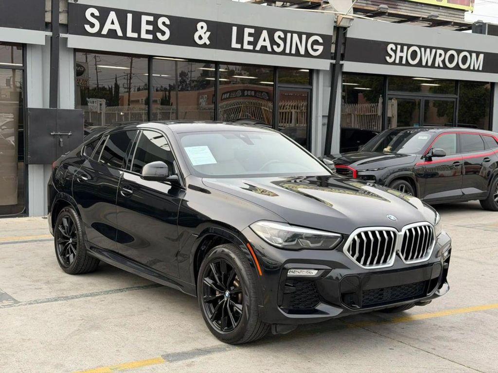 used 2021 BMW X6 car, priced at $37,495