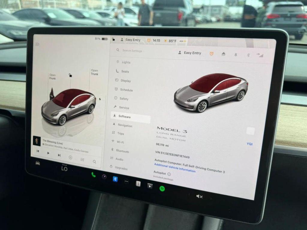 used 2022 Tesla Model 3 car, priced at $20,995