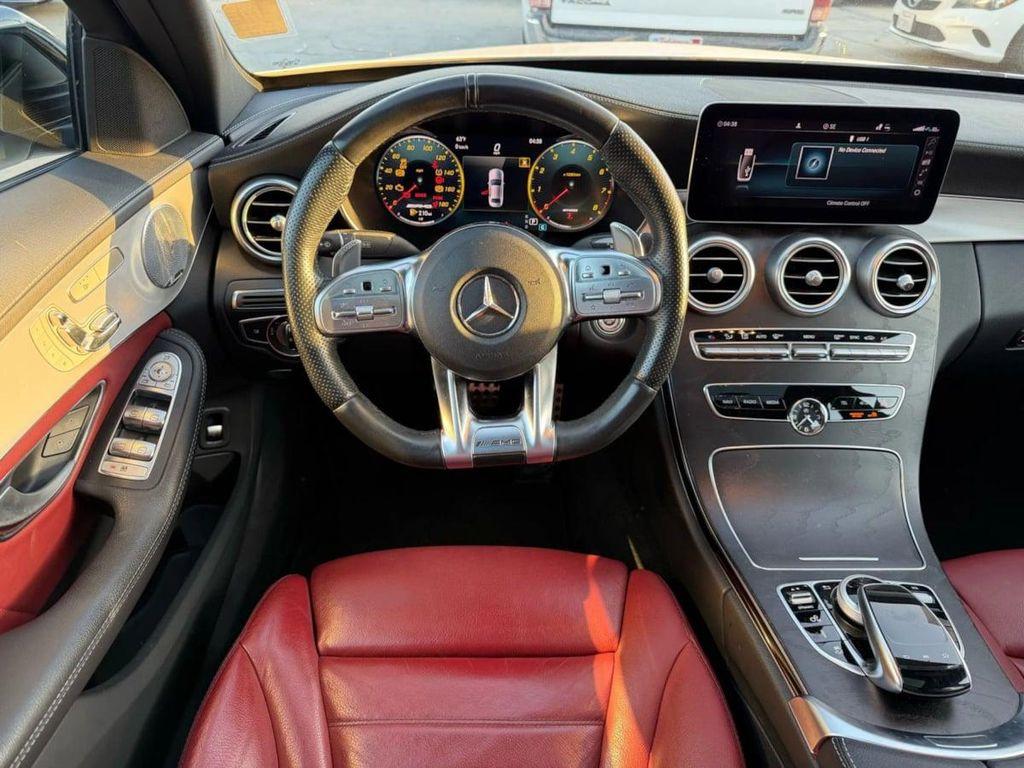 used 2019 Mercedes-Benz AMG C 43 car, priced at $33,495