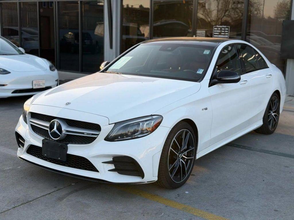 used 2019 Mercedes-Benz AMG C 43 car, priced at $33,495