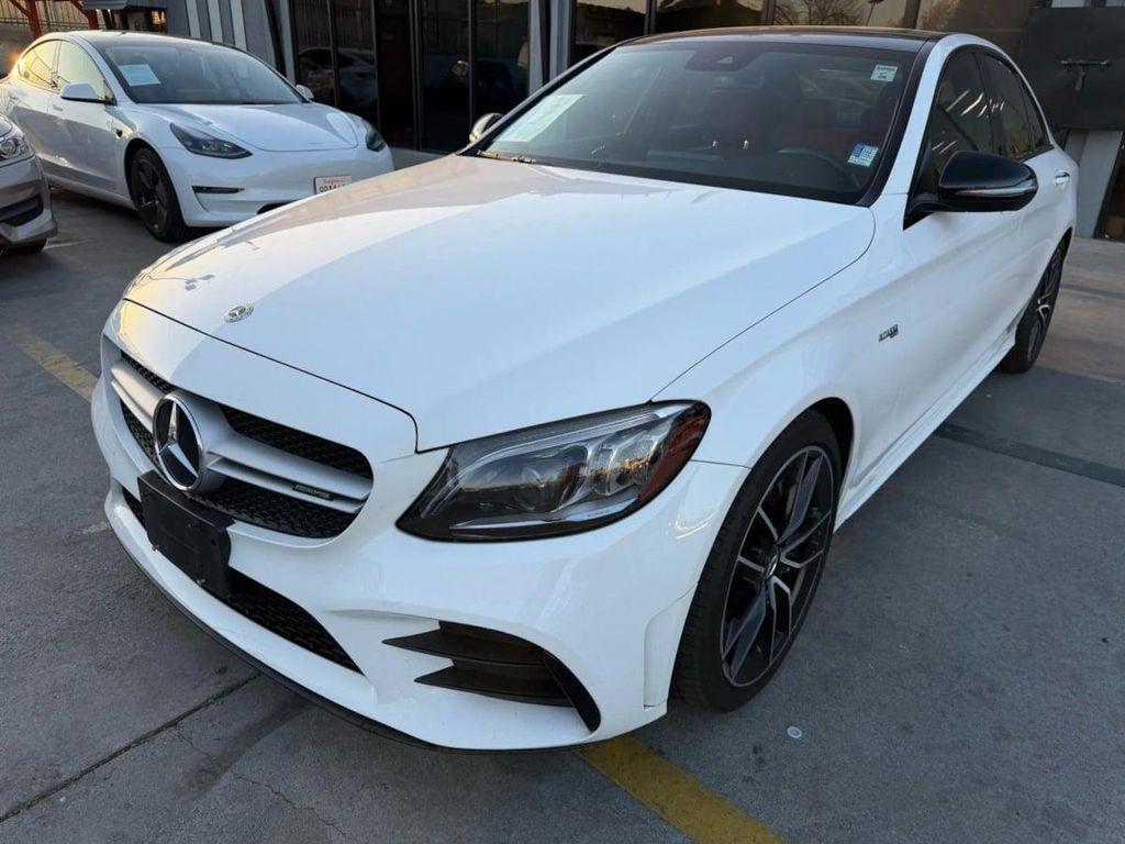 used 2019 Mercedes-Benz AMG C 43 car, priced at $33,495