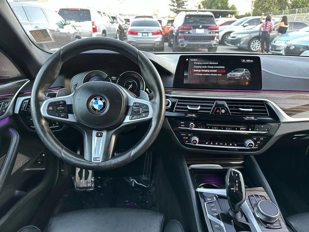 used 2018 BMW 530e car, priced at $18,614