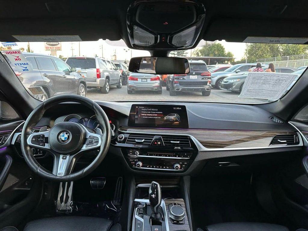 used 2018 BMW 530e car, priced at $18,614