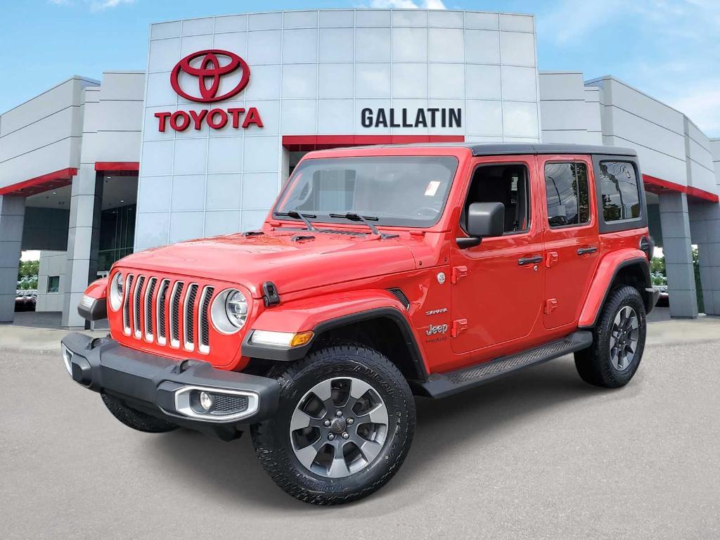 used 2021 Jeep Wrangler Unlimited car, priced at $32,241
