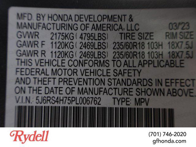 2023 Lunar Silver Metallic Honda CR-V