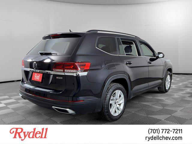 used 2021 Volkswagen Atlas car, priced at $24,499