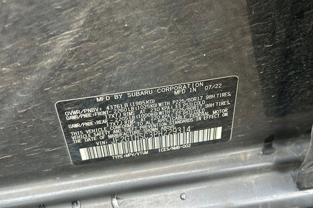 used 2023 Subaru Crosstrek car, priced at $26,900