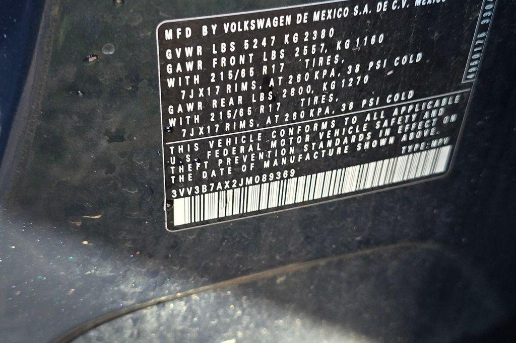 used 2018 Volkswagen Tiguan car, priced at $12,300