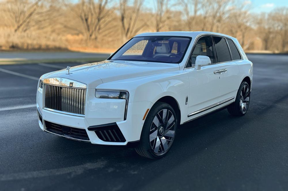 new 2025 Rolls-Royce Cullinan car, priced at $458,850