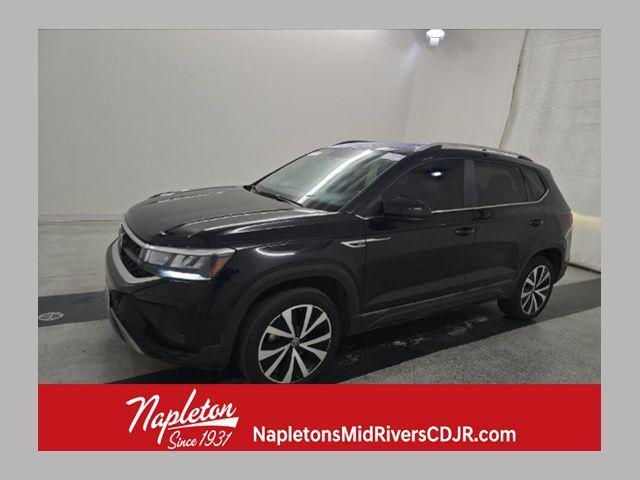 used 2022 Volkswagen Taos car, priced at $18,500