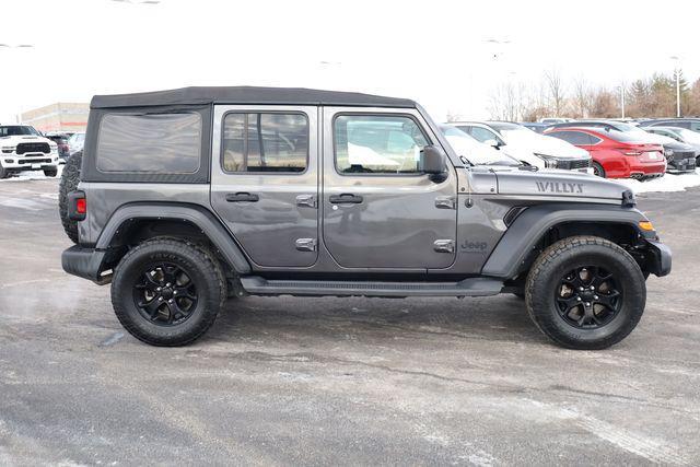 used 2022 Jeep Wrangler Unlimited car, priced at $25,740