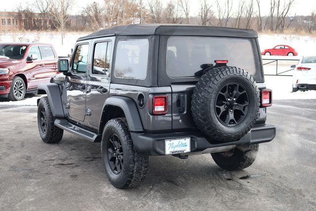 used 2022 Jeep Wrangler Unlimited car, priced at $25,740