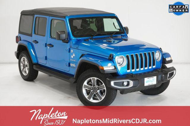 used 2022 Jeep Wrangler Unlimited car, priced at $25,925