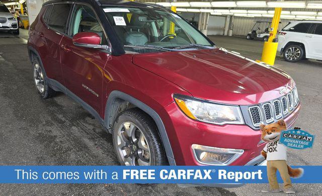used 2021 Jeep Compass car, priced at $18,999
