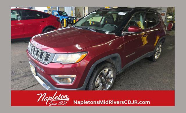 used 2021 Jeep Compass car, priced at $18,999