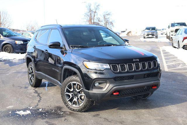 used 2024 Jeep Compass car, priced at $21,500