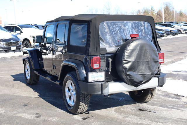 used 2015 Jeep Wrangler Unlimited car, priced at $18,425