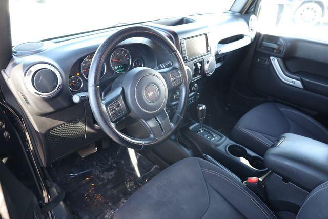 used 2015 Jeep Wrangler Unlimited car, priced at $18,425