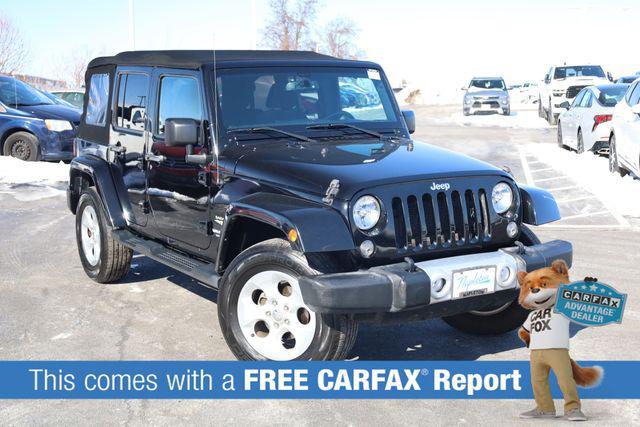 used 2015 Jeep Wrangler Unlimited car, priced at $18,425