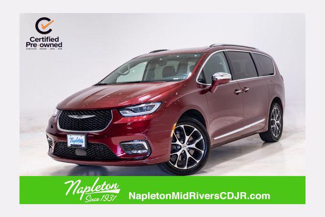used 2021 Chrysler Pacifica car, priced at $28,450