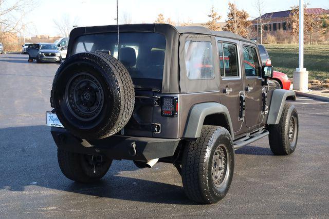 used 2016 Jeep Wrangler Unlimited car, priced at $16,000
