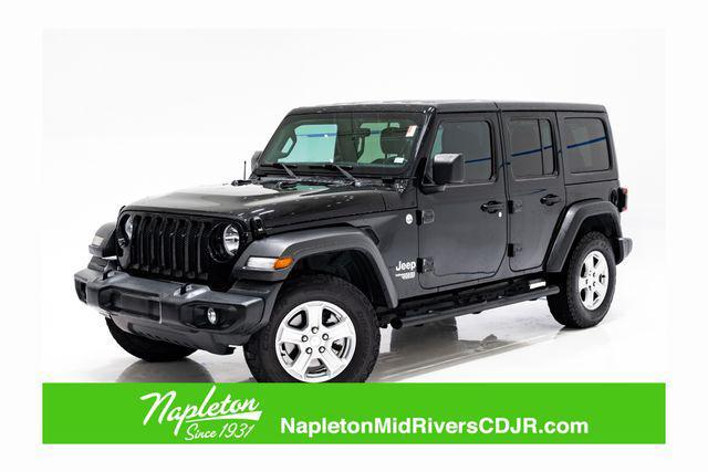used 2021 Jeep Wrangler Unlimited car, priced at $24,064