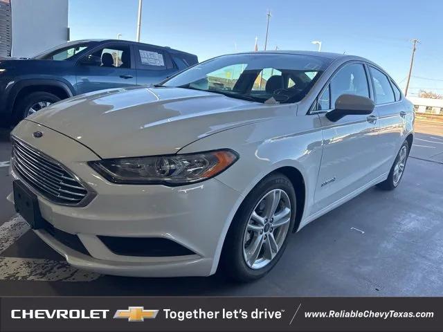 used 2018 Ford Fusion Hybrid car, priced at $16,974