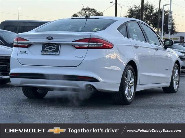 used 2018 Ford Fusion Hybrid car, priced at $16,836