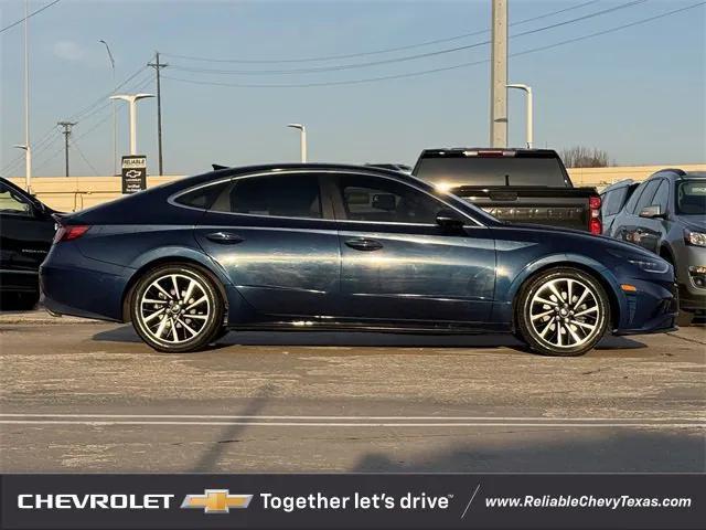 used 2021 Hyundai Sonata car, priced at $16,991